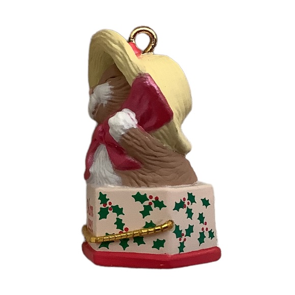 Vintage 1992 Hallmark Mom Mouse Keepsake Ornament Miniature Original Box - Picture 3 of 7